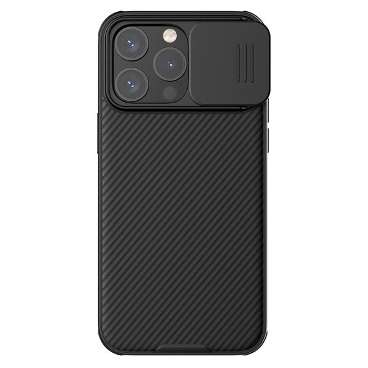 NILLKIN - Funda  Nillkin CamShield Pro para iPhone 15 Pro Max  - Negro