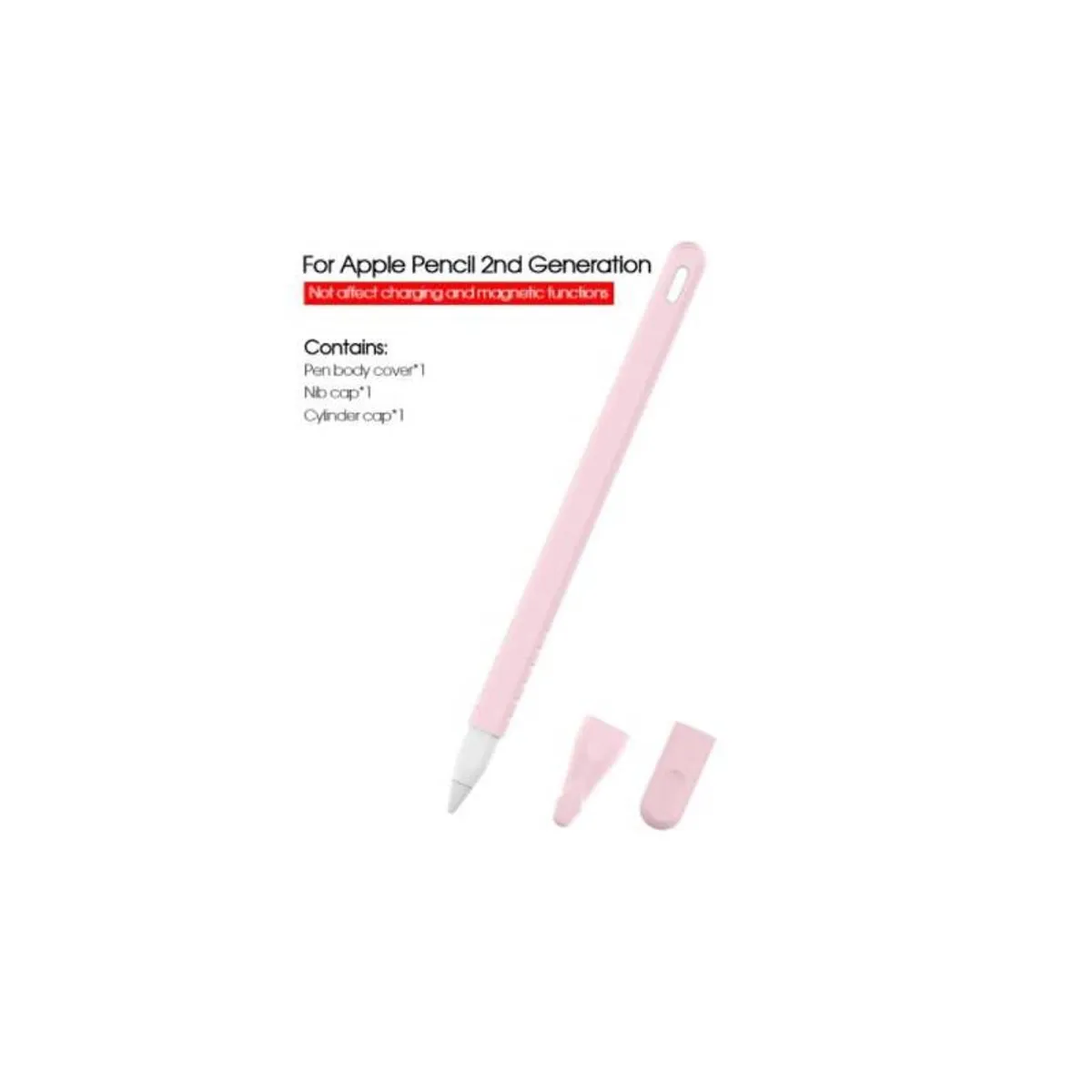 GENERICO - Funda para Apple Pencil 2-Rosa