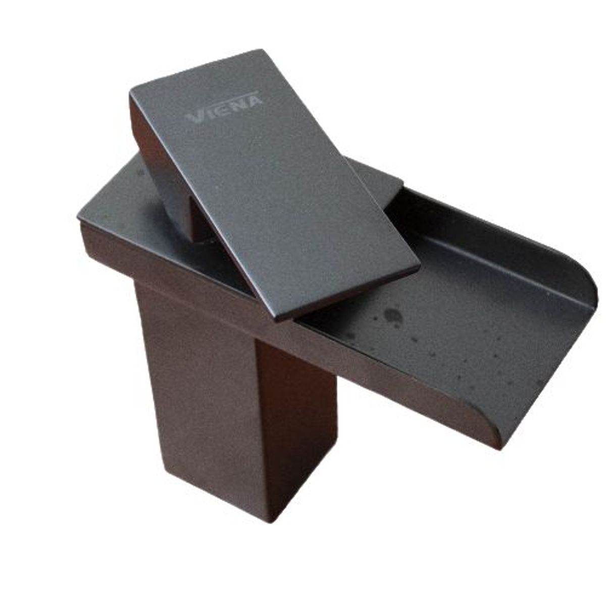 GENERICO - Monocomando 20 cm Cuadrado Caída Catarata para Ovalin