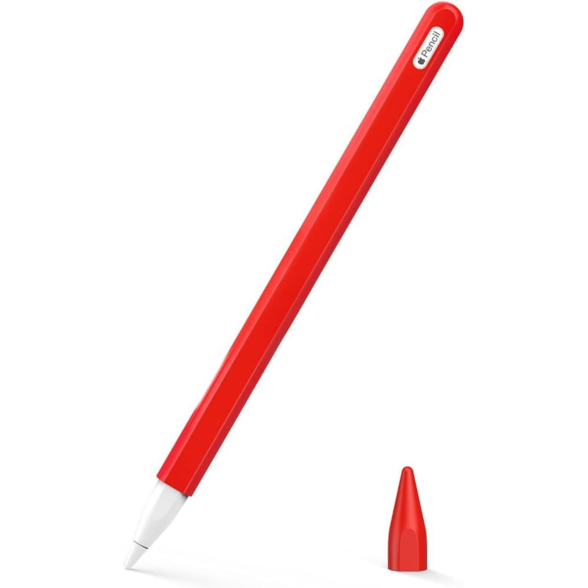 GENERICO - Funda para Apple Pencil 2-Rojo