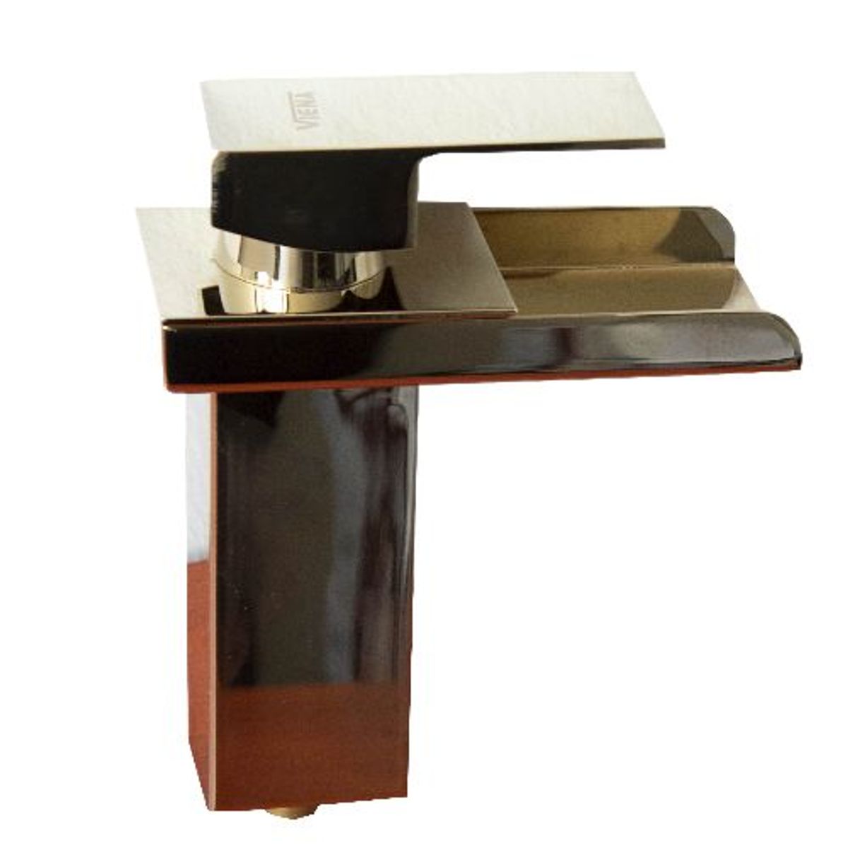 GENERICO - Monocomando 20 cm Ovalin Oro Caída Catarata