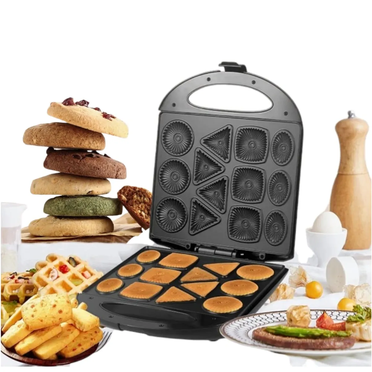 OEM - Máquina para hacer Galletas 13 Modelos Diferentes Super Practico