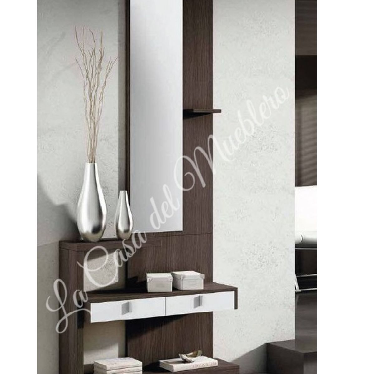 GENERICO - RECIBIDOR ASIA - LA CASA DEL MUEBLERO SAC - WENGUE