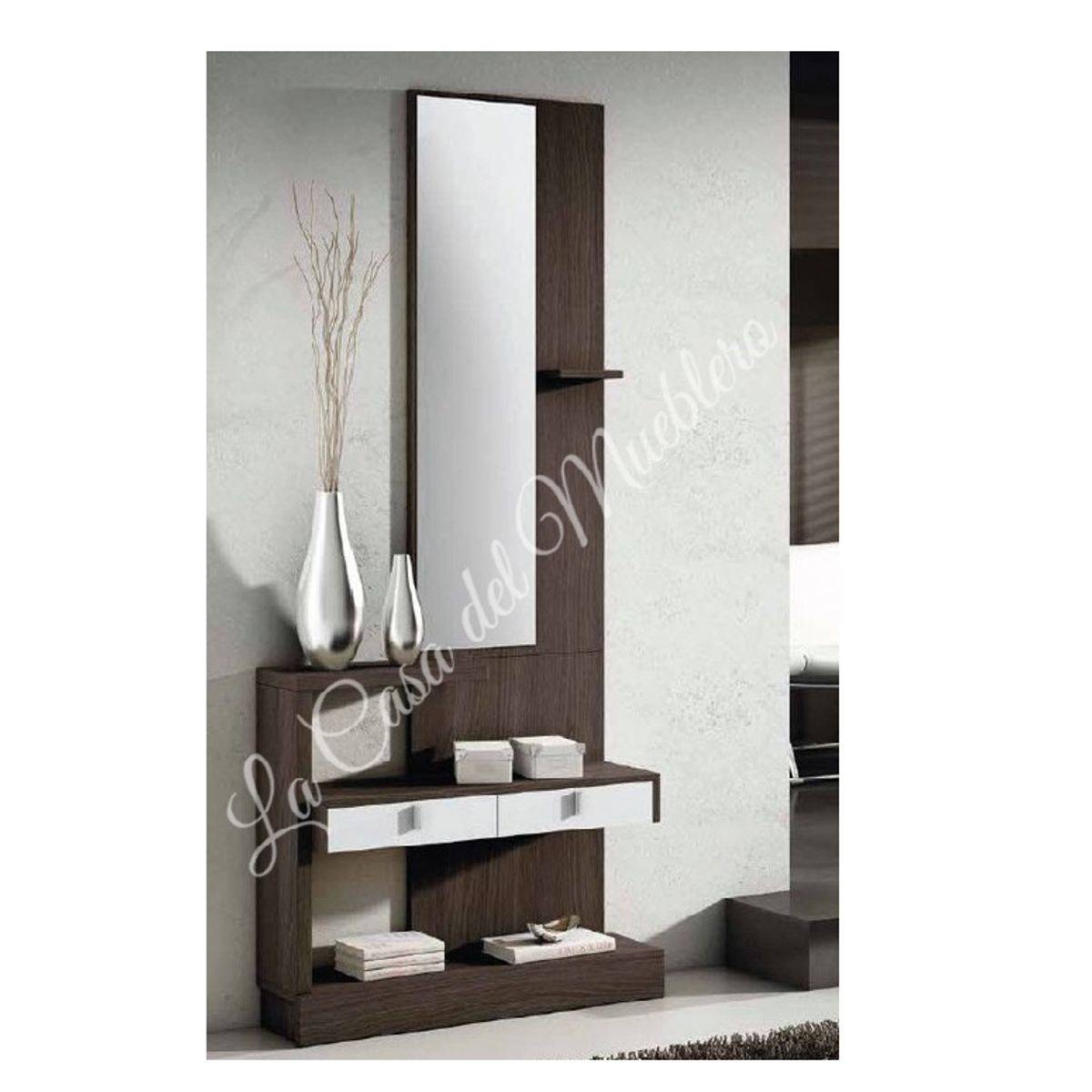 GENERICO - RECIBIDOR ASIA - LA CASA DEL MUEBLERO SAC - WENGUE