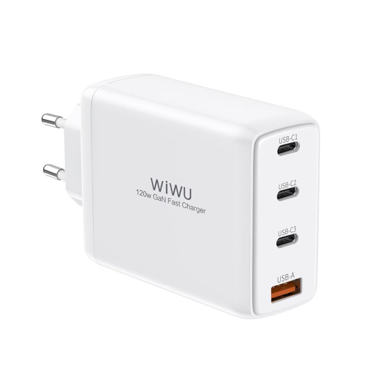 WIWU - WIWU TR257-AEU 120W 4 en 1 Mini cargador rápido - Blanco