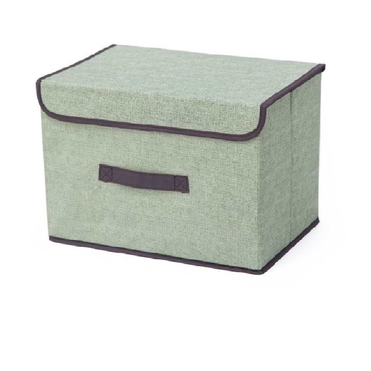 GENERICO - Caja de Almacenamiento con Tapa Portátil Plegable 36x24x23 cm