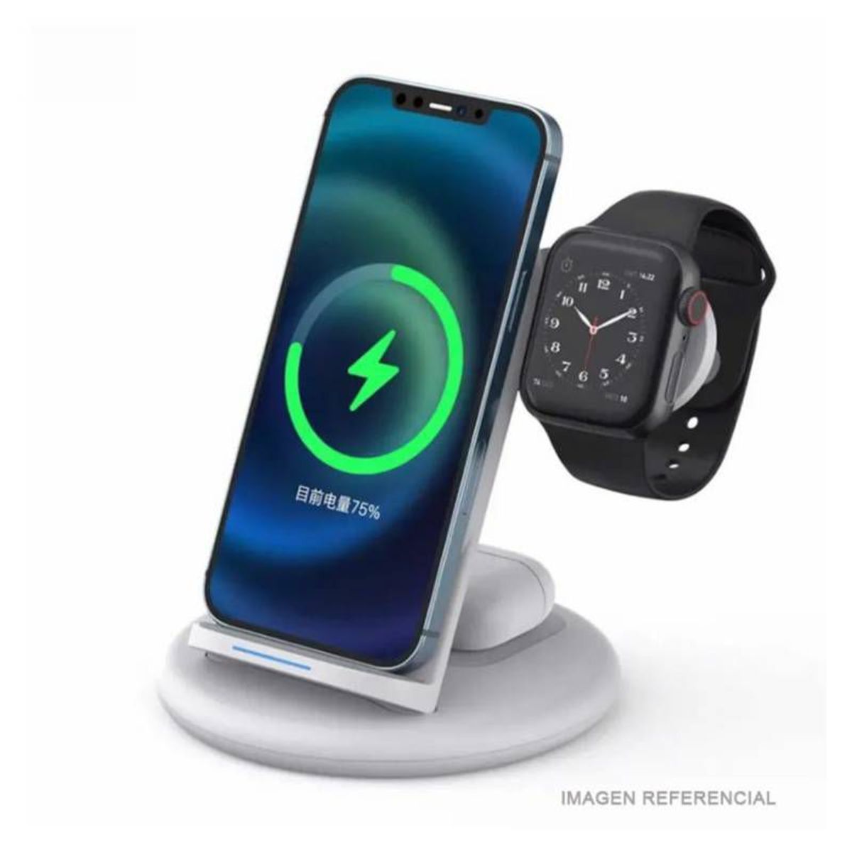WIWU - Cargador inalambrico wiwu power air pa3in1 3 en 1 Blanco