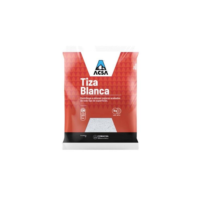 GENERICO - TIZA BLANCA BOLSA 1KG
