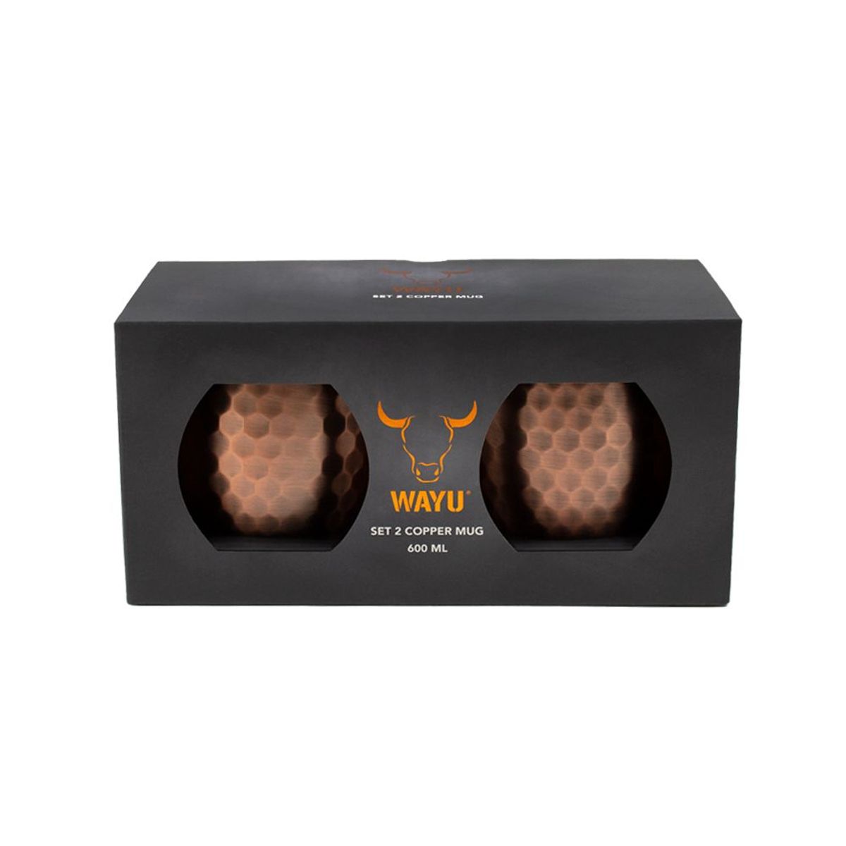 WAYU - Copper Mug Set  x 2 Wayu