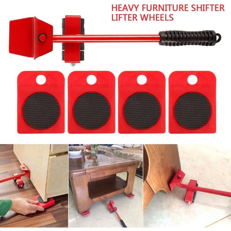 OEM - Juego de 4 Ruedas para Mover Deslizar Muebles Pesados