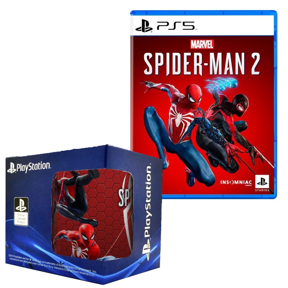 SONY - Spiderman 2 Playstation 5 + Taza