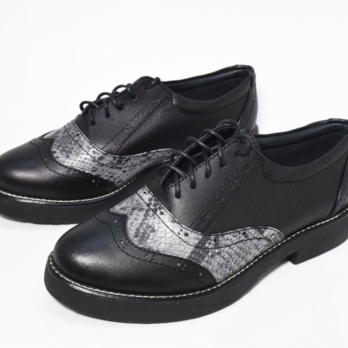 GENERICO - ZAPATO OXFORD MUJER VAQUERO_.