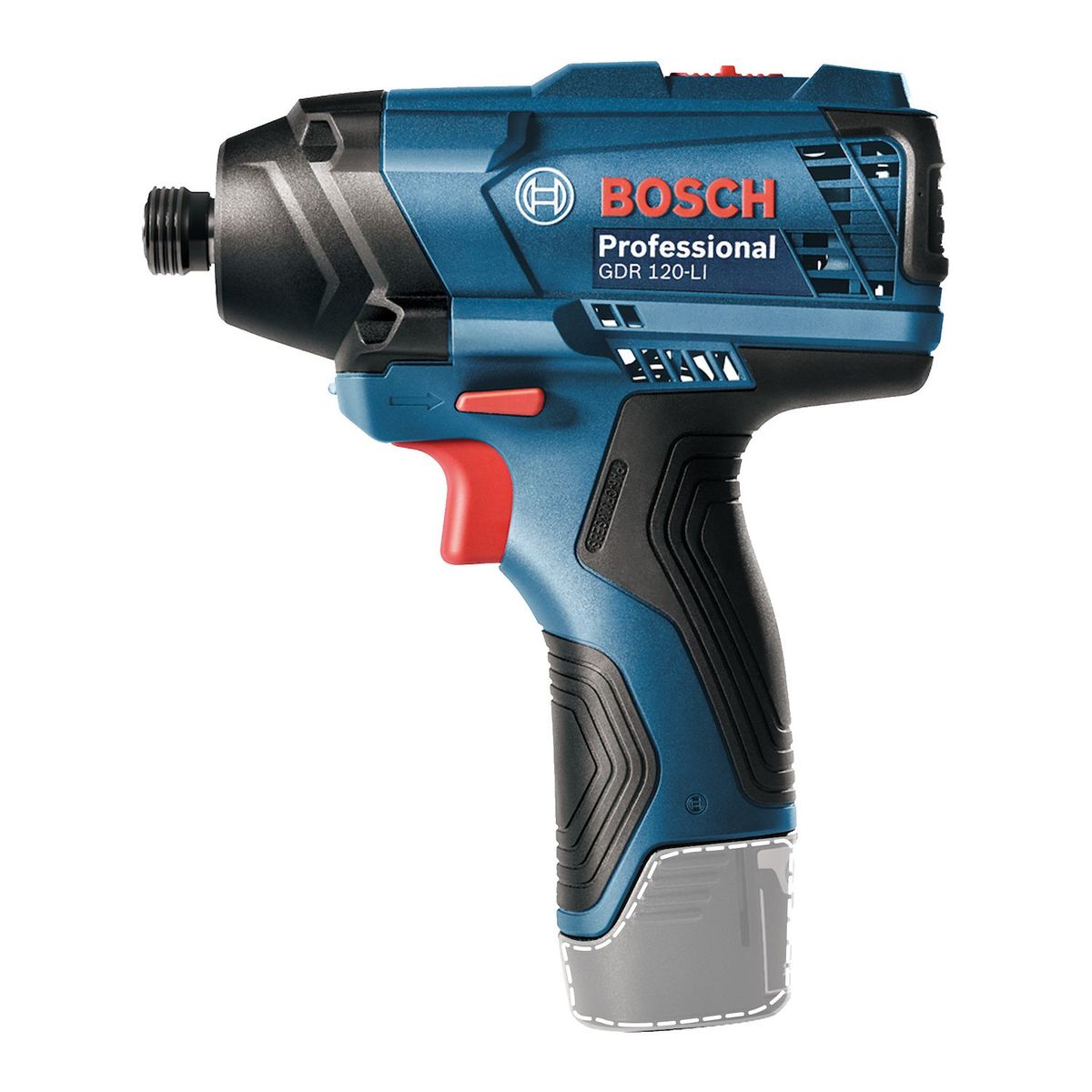 BOSCH - Atornillador de Impacto 14 12V 100Nm Baretool Bosch GDR 120-LI