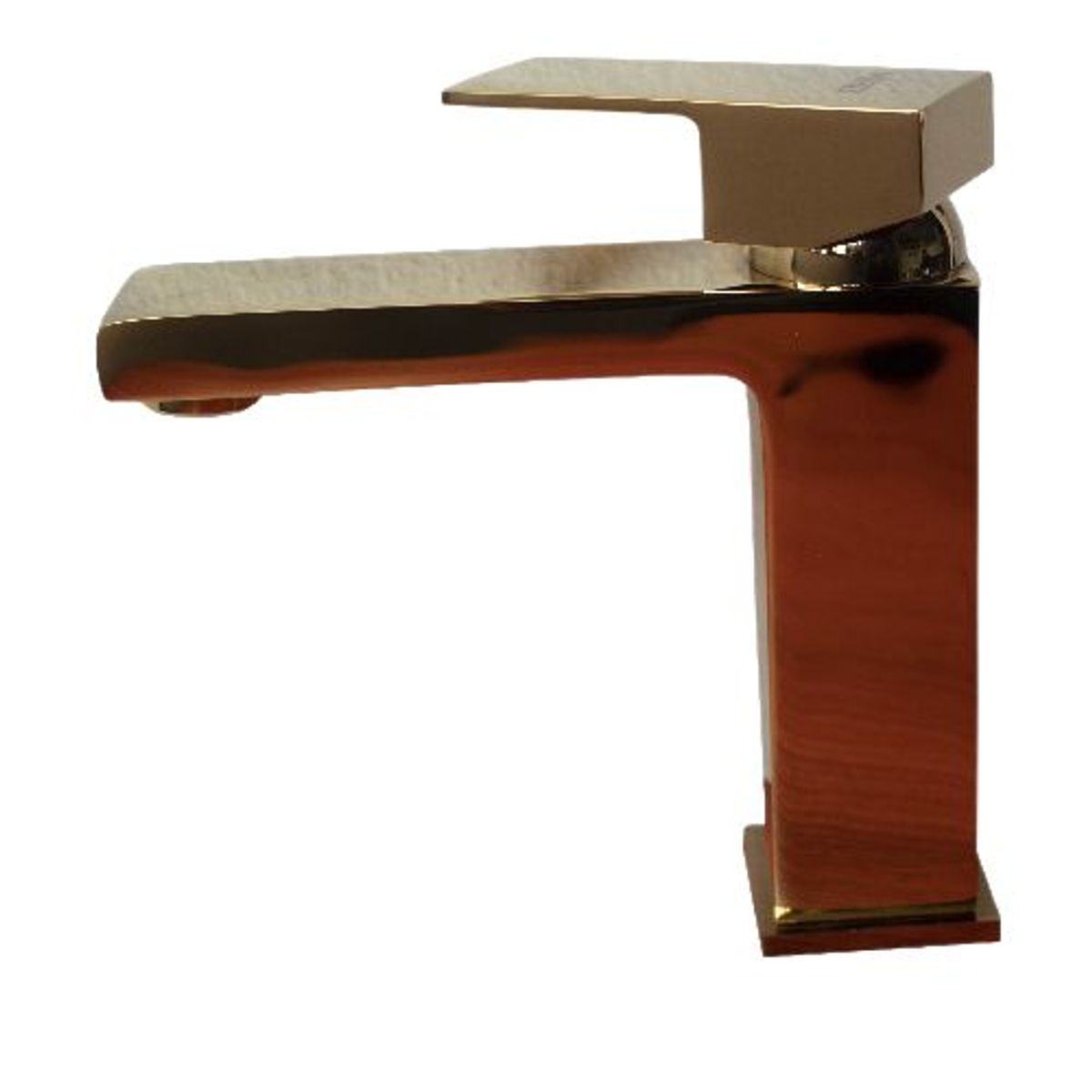 GENERICO - Monocomando 20 cm Cuadrado Oro