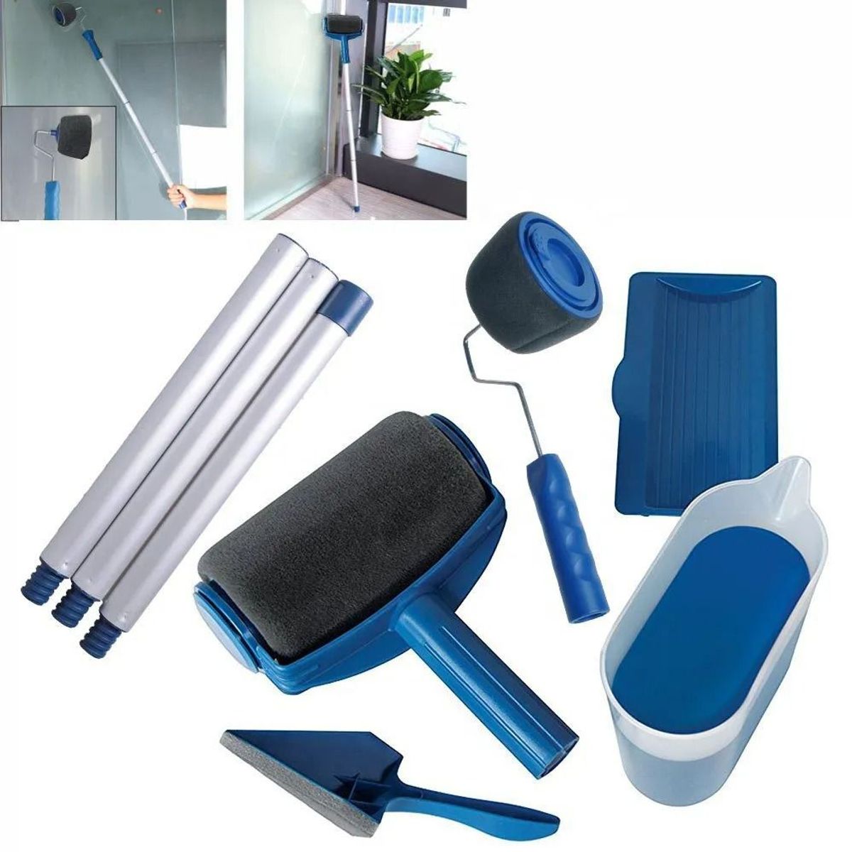 OEM - Rodillo para Pintar Pinturas al Agua Kit Completo