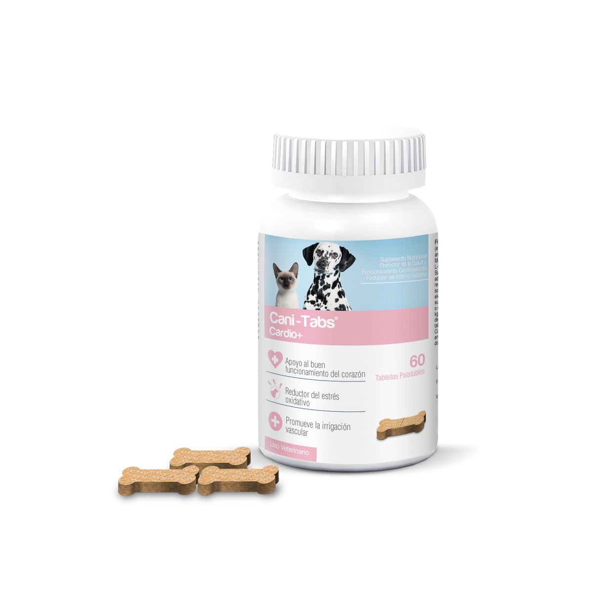 CANI TABS - VITAMINA SUPLEMENTO PARA PERROS CANI-TABS CARDIO X 60 TAB