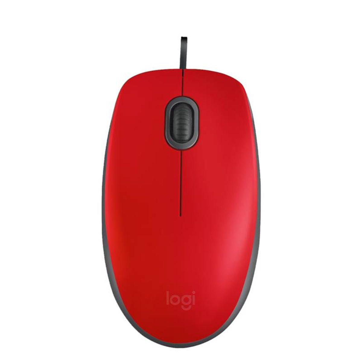 LOGITECH - MOUSE LOGITECH M110 SILENT - ROJO