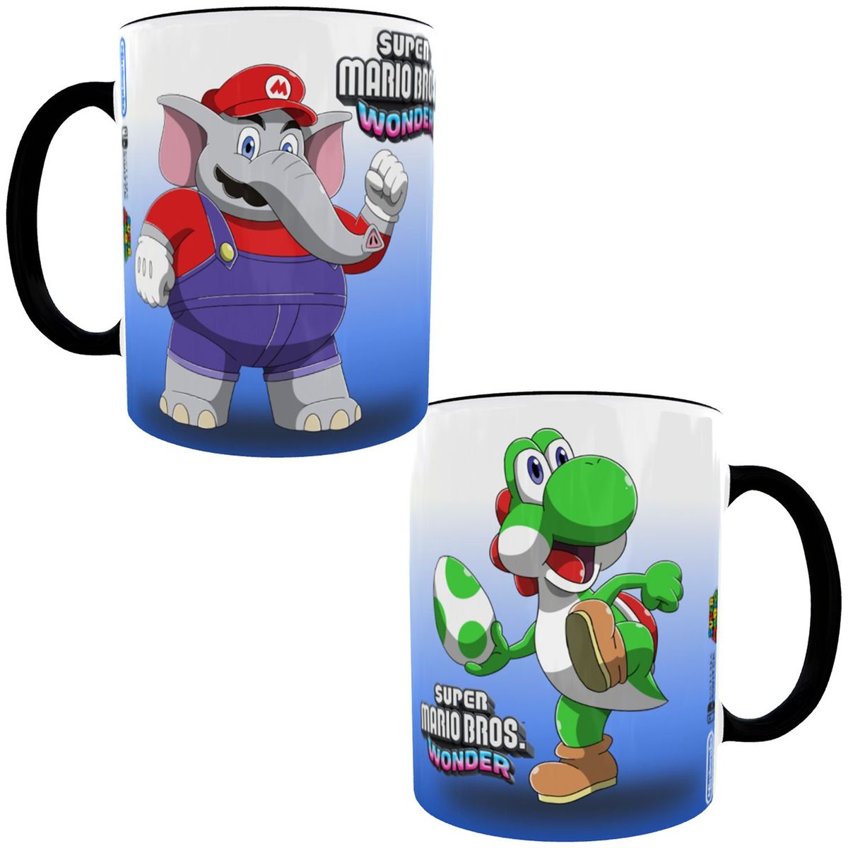 NINTENDO - Super Mario Bros Wonder Nintendo Switch  +Taza