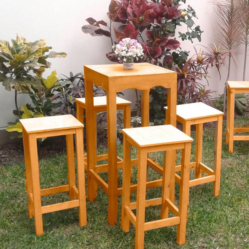 MOVENDA - Juego de terraza Koel 4 personas con mesa Movenda