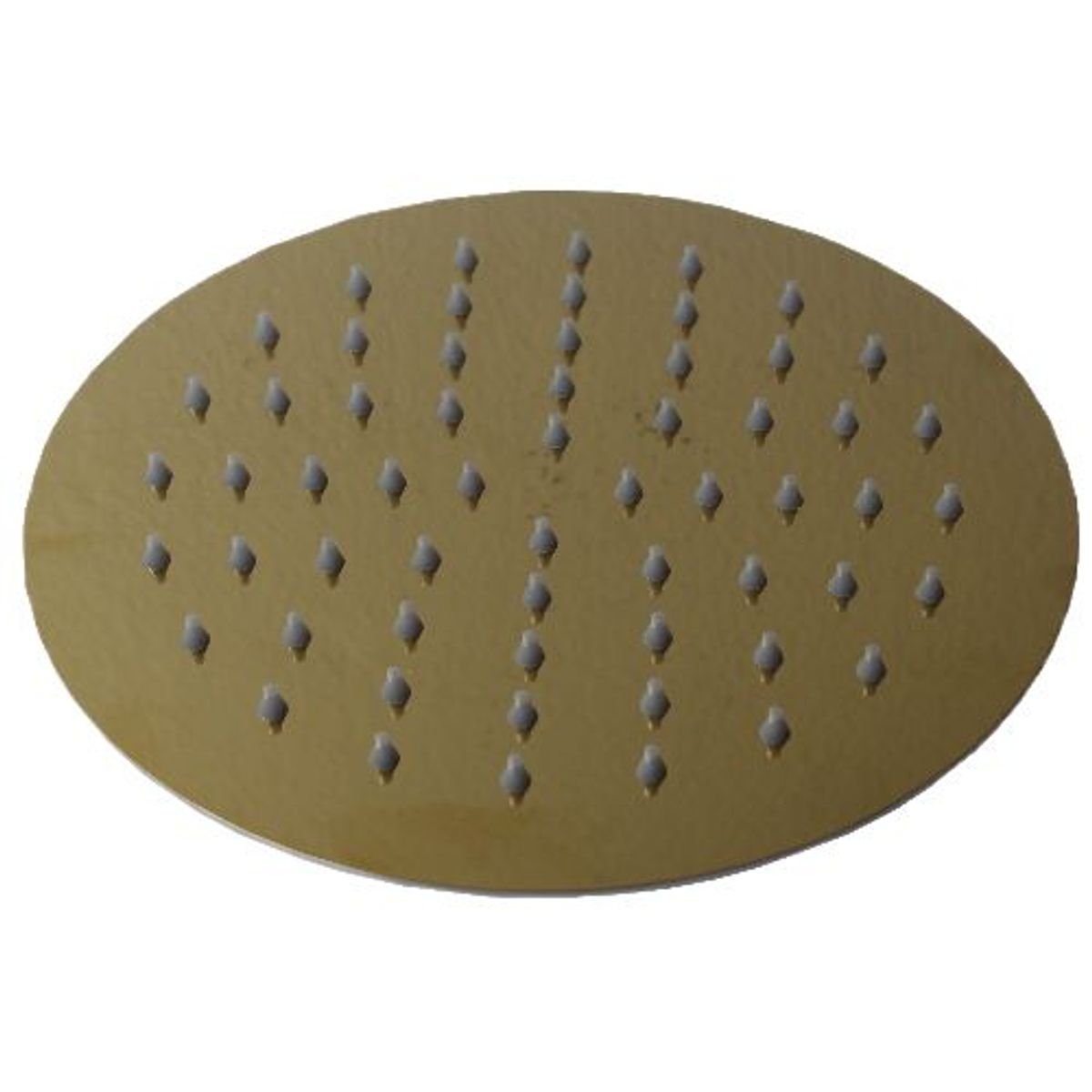 GENERICO - Cabeza de ducha 8 Dorado Redondo