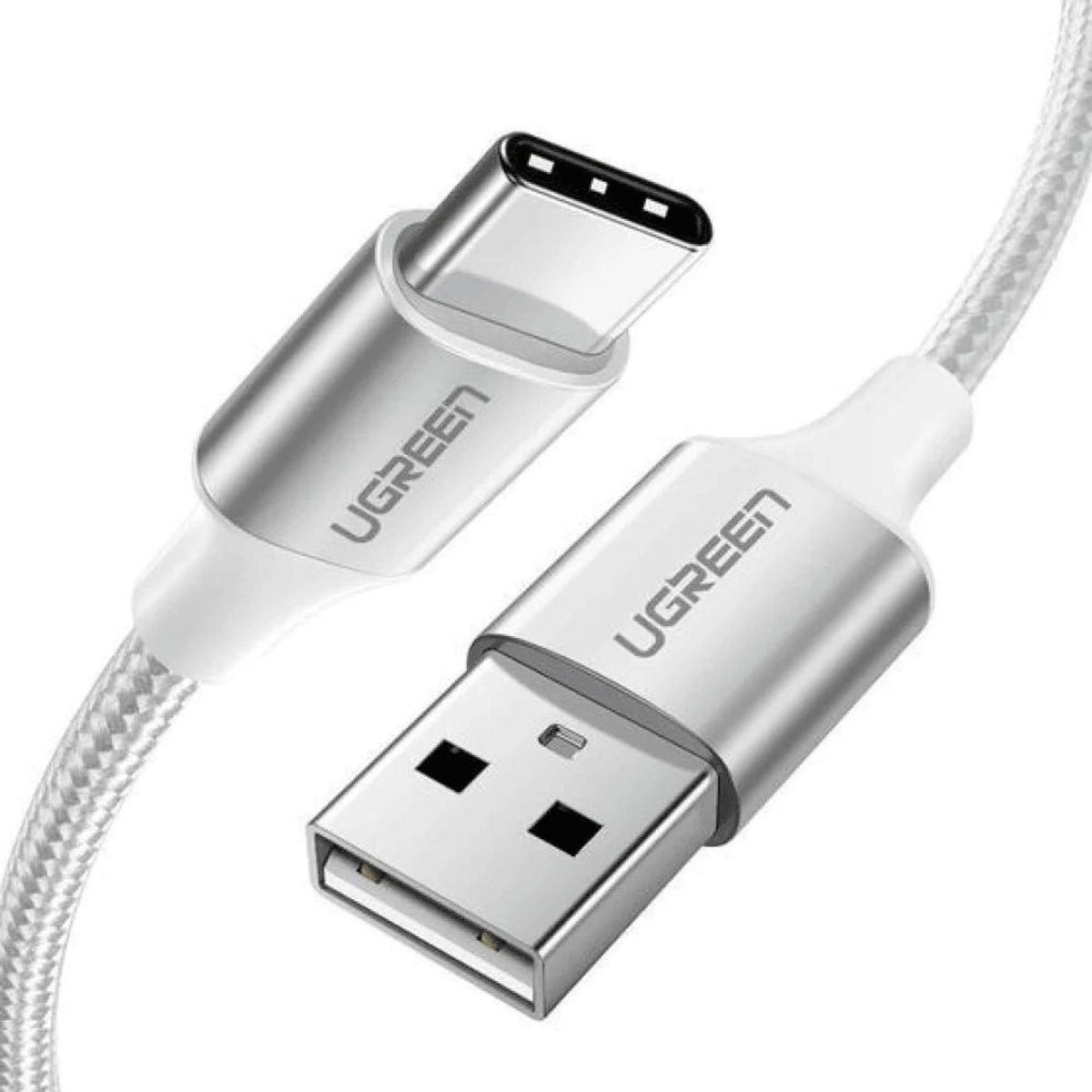 UGREEN - Cable Carga Rapida USB 3.0 a USB C - UGREEN -  Celular/Laptop - Blanco