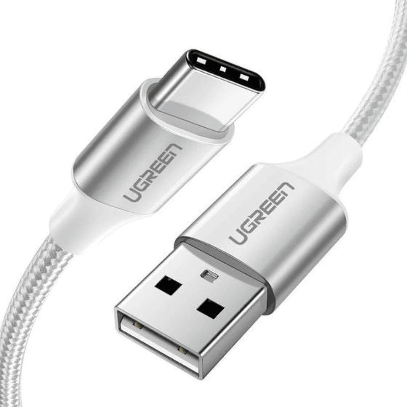 UGREEN - Cable Carga Rapida USB 3.0 a USB C - UGREEN -  Celular/Laptop - Blanco