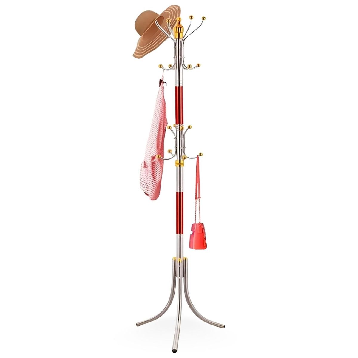 MINARI - Perchero de Pie Organizador Colgador de Dormitorio Oficina Sala RJ P40