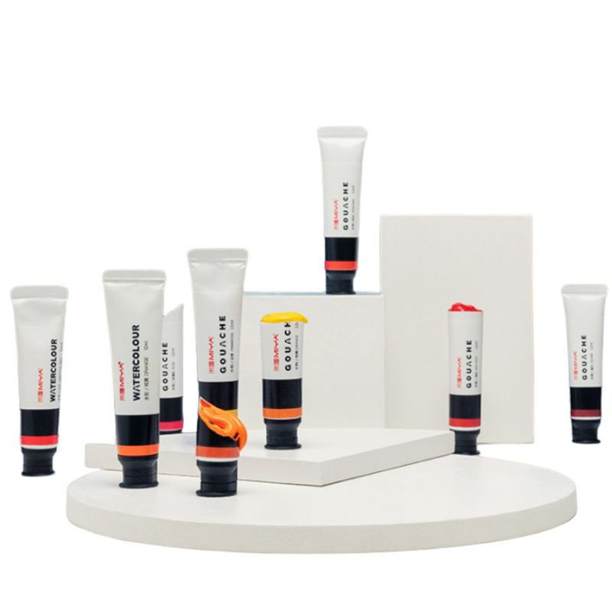 GENERICO - Miya Acuarela en tubo - Set 36 colores/12ml