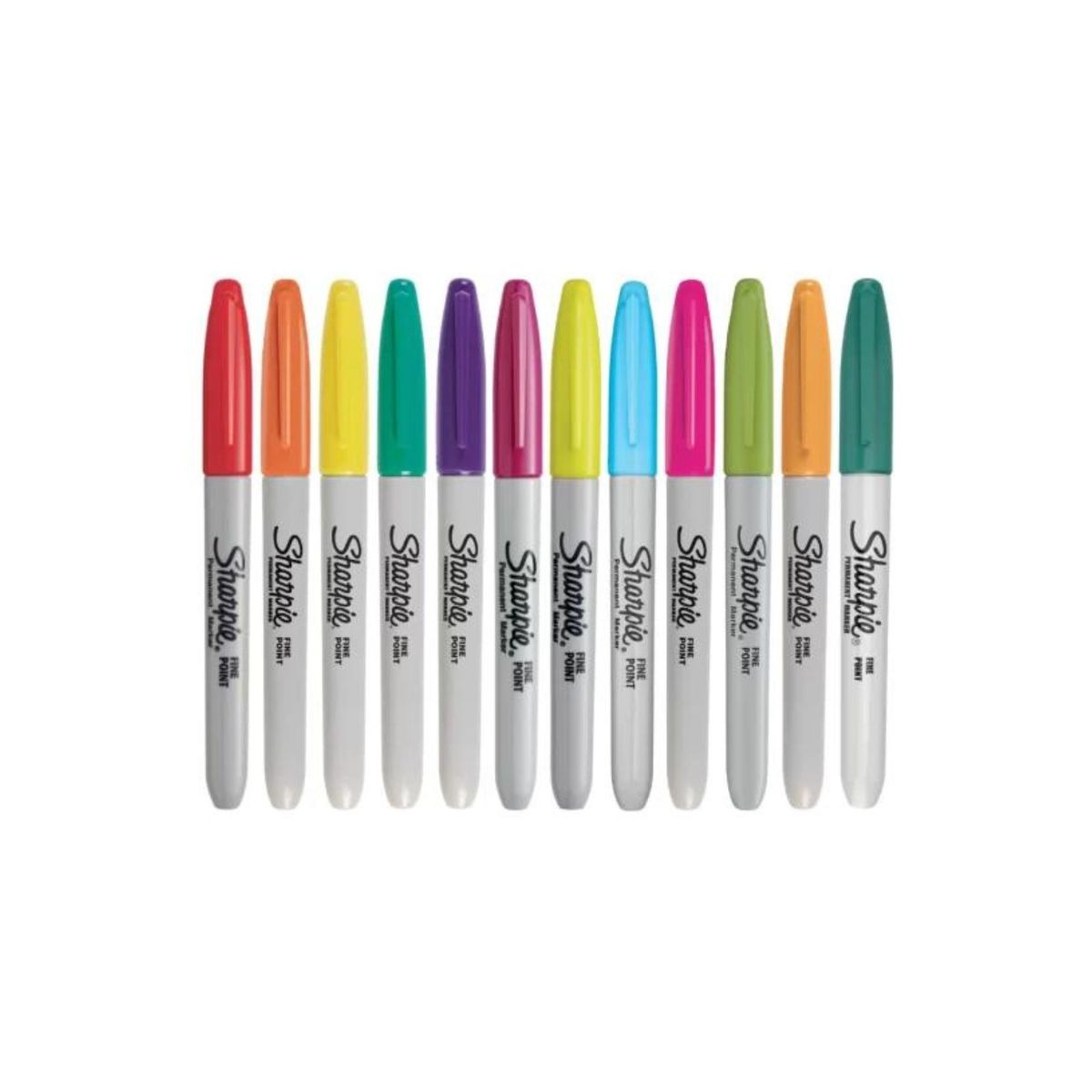 SHARPIE - Marcadores Sharpie punta Fina Tie Dye x12