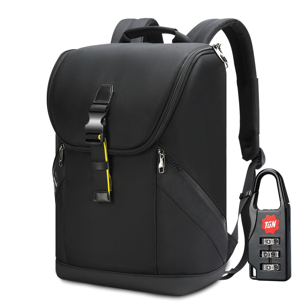 TIGERNU - Mochila Hombre Tigernu 3962 Antirrobo Viaje Laptop Negro