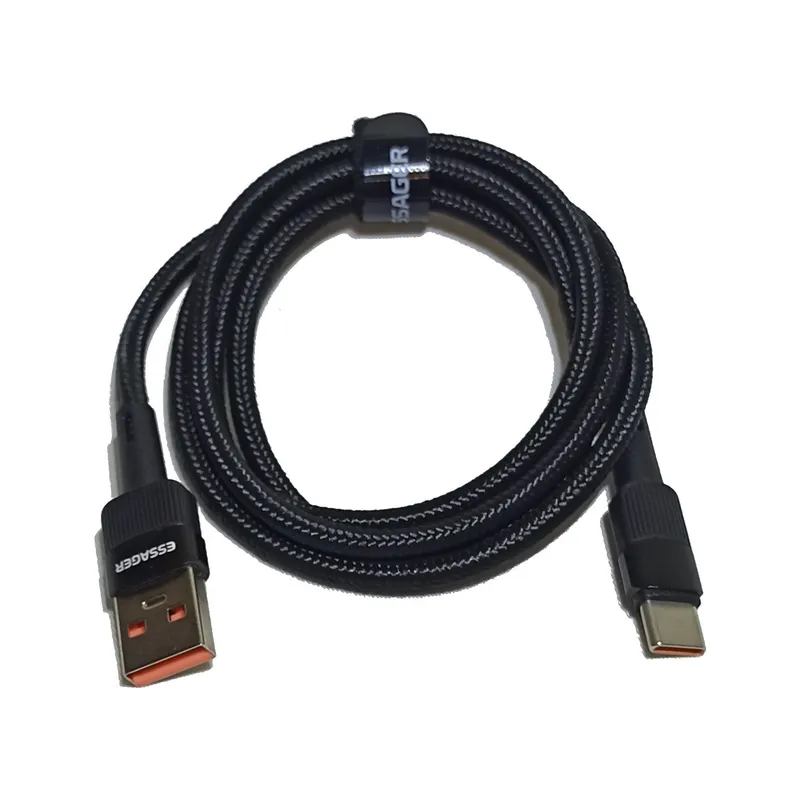 ESSAGER - Cable USB tipo C de carga rápida 100 W