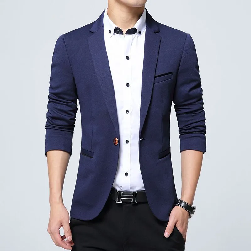 VATYERTY - Blazer de moda para hombre