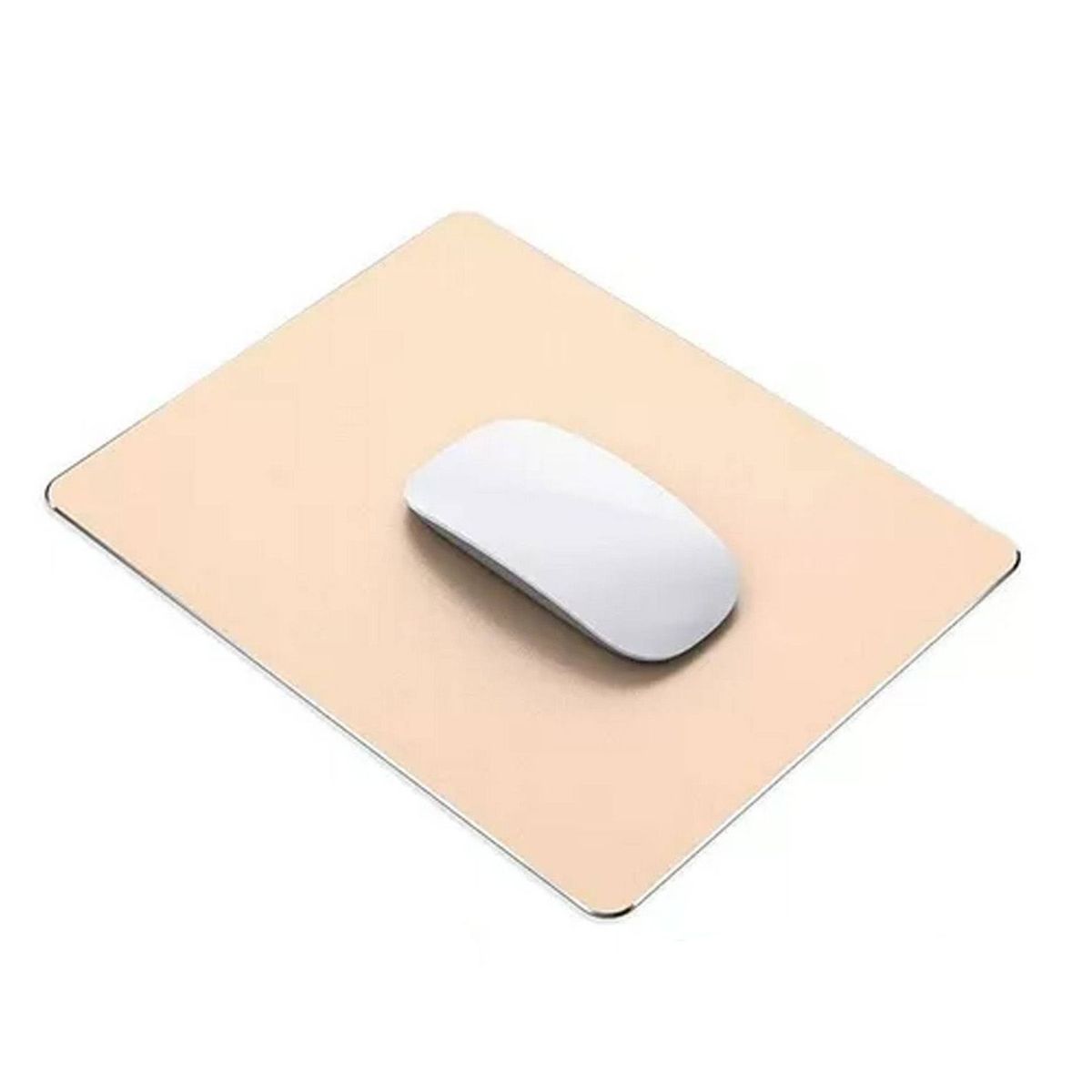 DENISASAA - Alfombrilla Mousepad De Cuero Impermeable Reversible 220x110 Oro Rosa