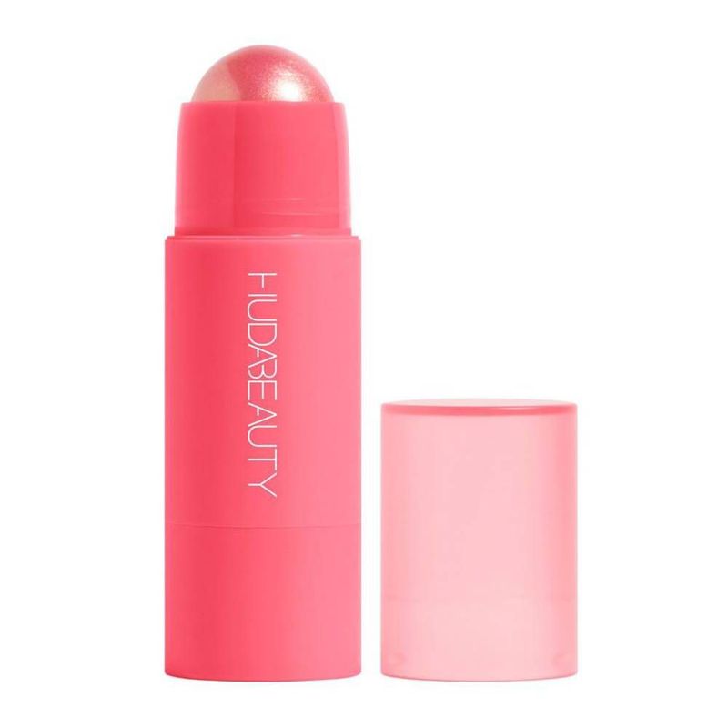 HUDA BEAUTY - Rubor en barra - Proud Pink - a cool bubblegum pink