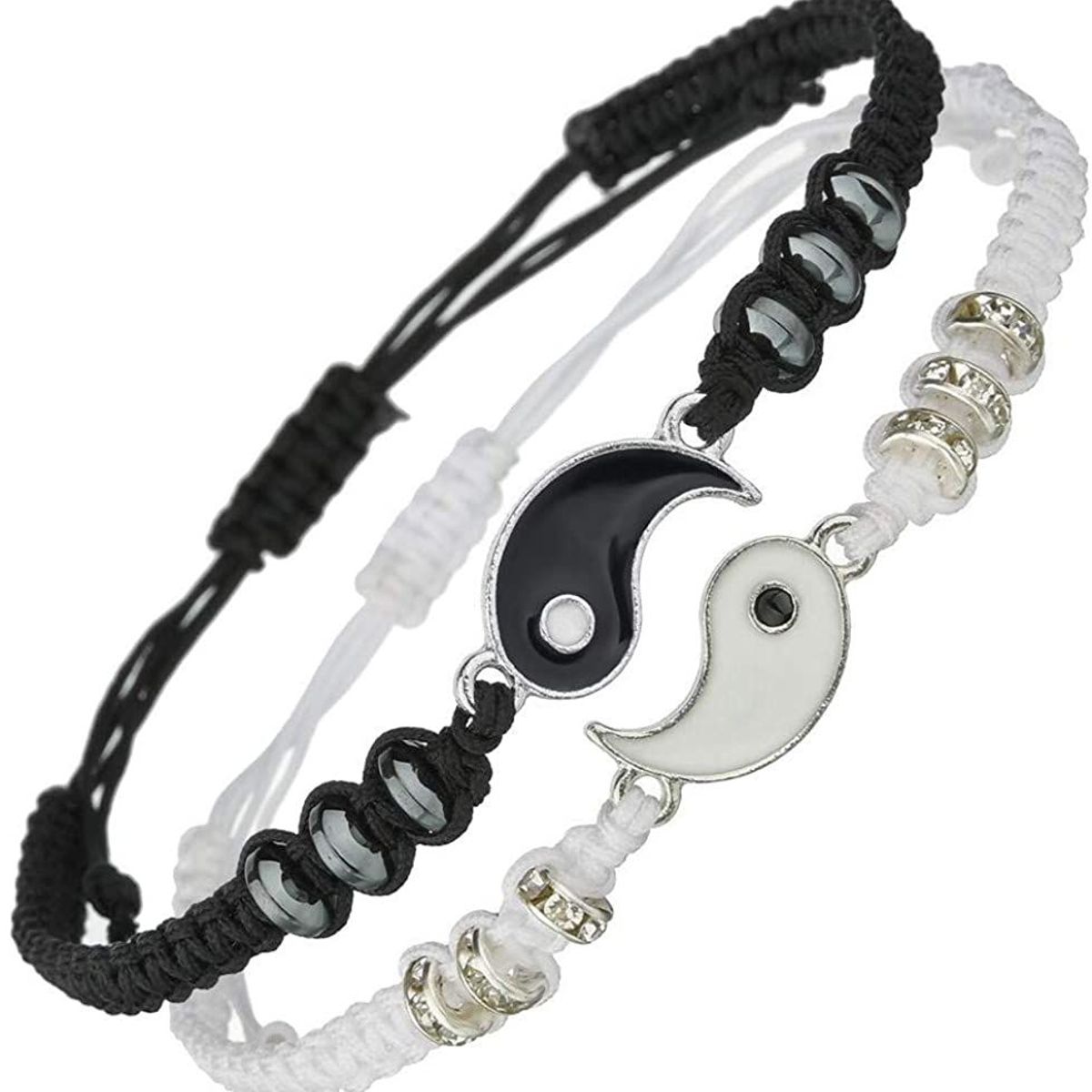 VATYERTY - Yin yang pulsera para hombres mujeres taichi parejas
