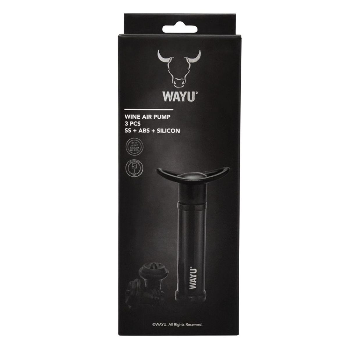 WAYU - Set Sellador de Vino Wayu