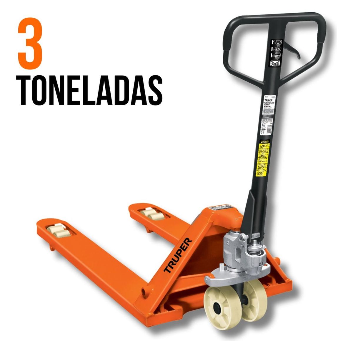 Pato de carga con ruedas 3 toneladas Truper, marca Truper - Foto 2