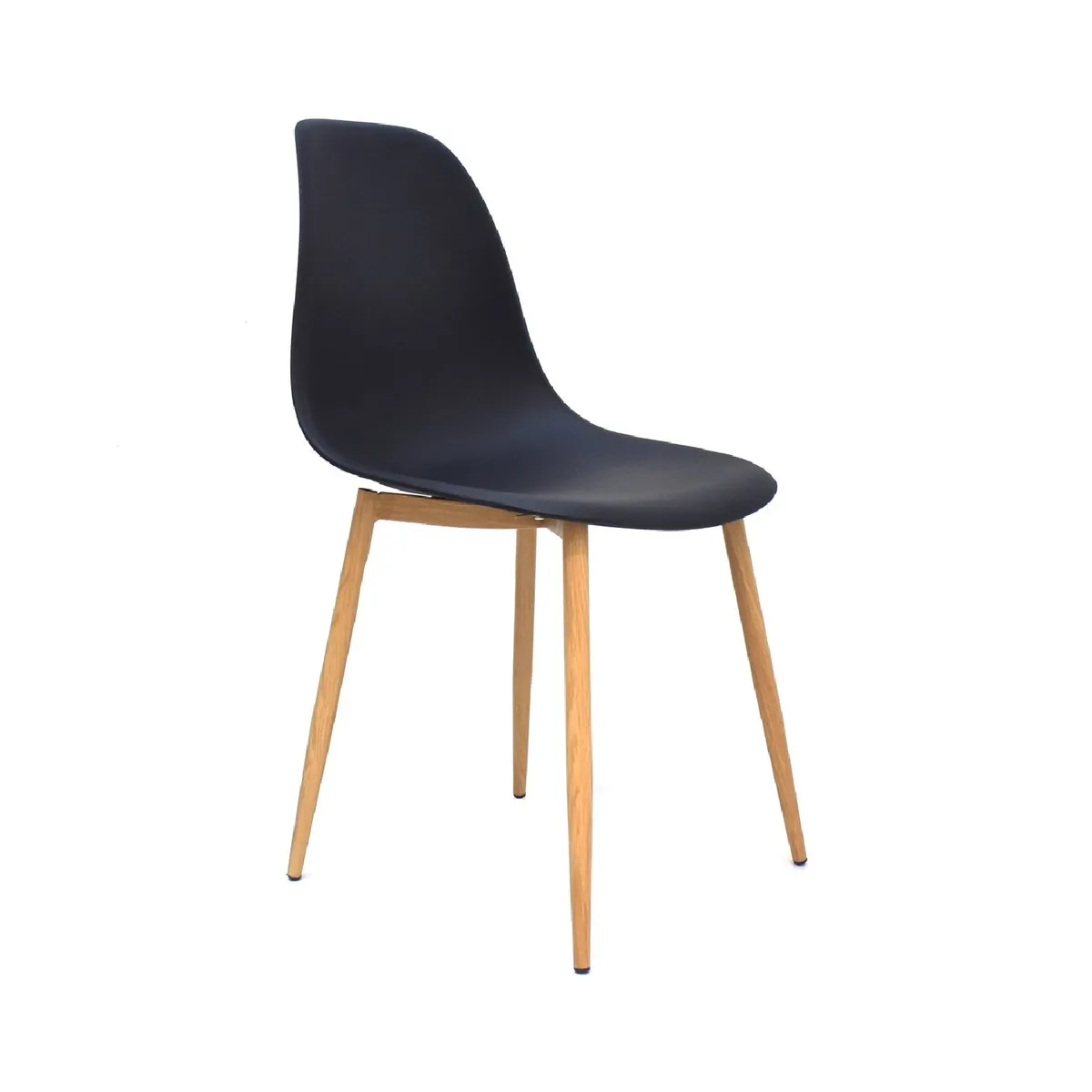 BONNO - Silla De Diseño Lotti Negro Bonno