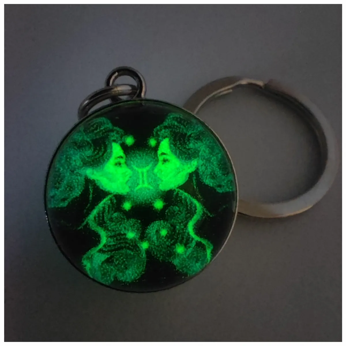 GENERICO - Llavero Esfera Signo Zodiacal - Géminis - Esoterismo