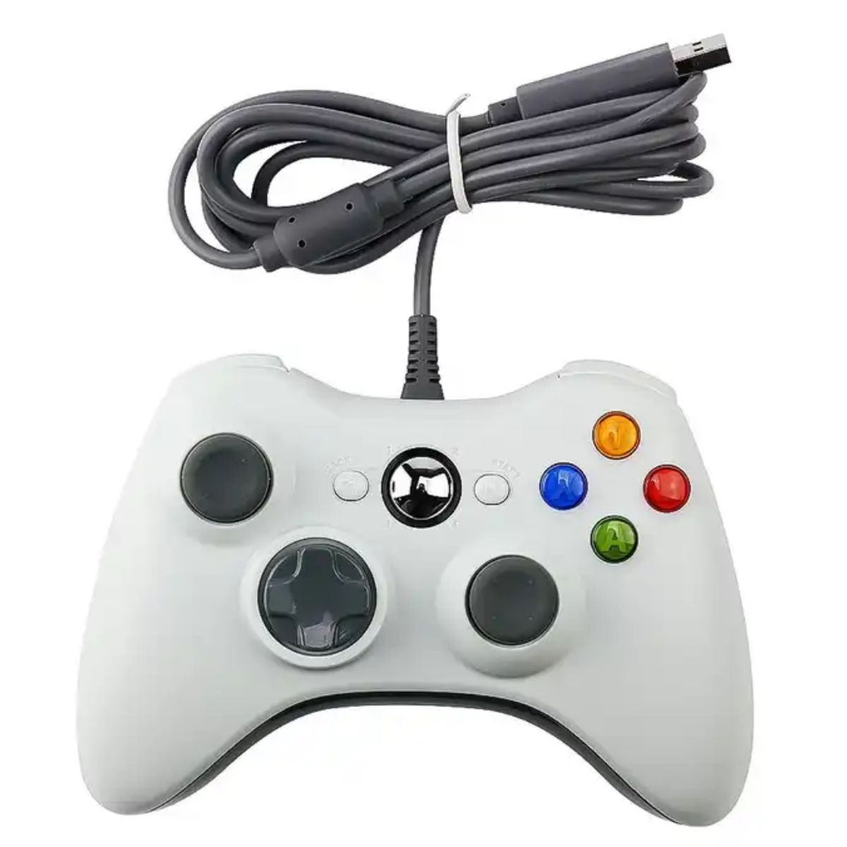 GENERICO - Mando con Cable Usb para Xbox 360 Pc Windows Gamepad Joystick NJX301