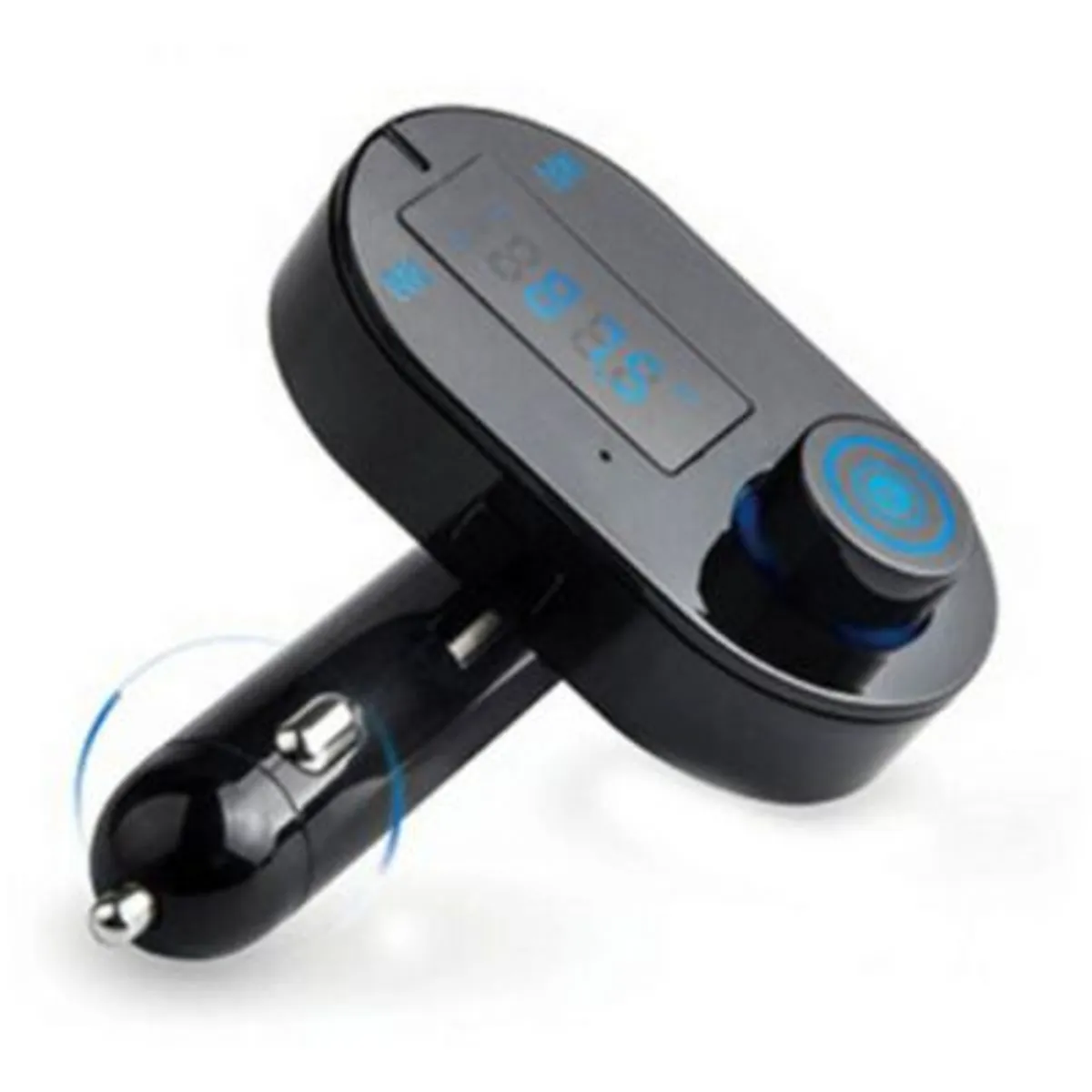 VATYERTY - Mp3 coche  lcd inalámbrico bluetooth transmisor fm manos libres negro.