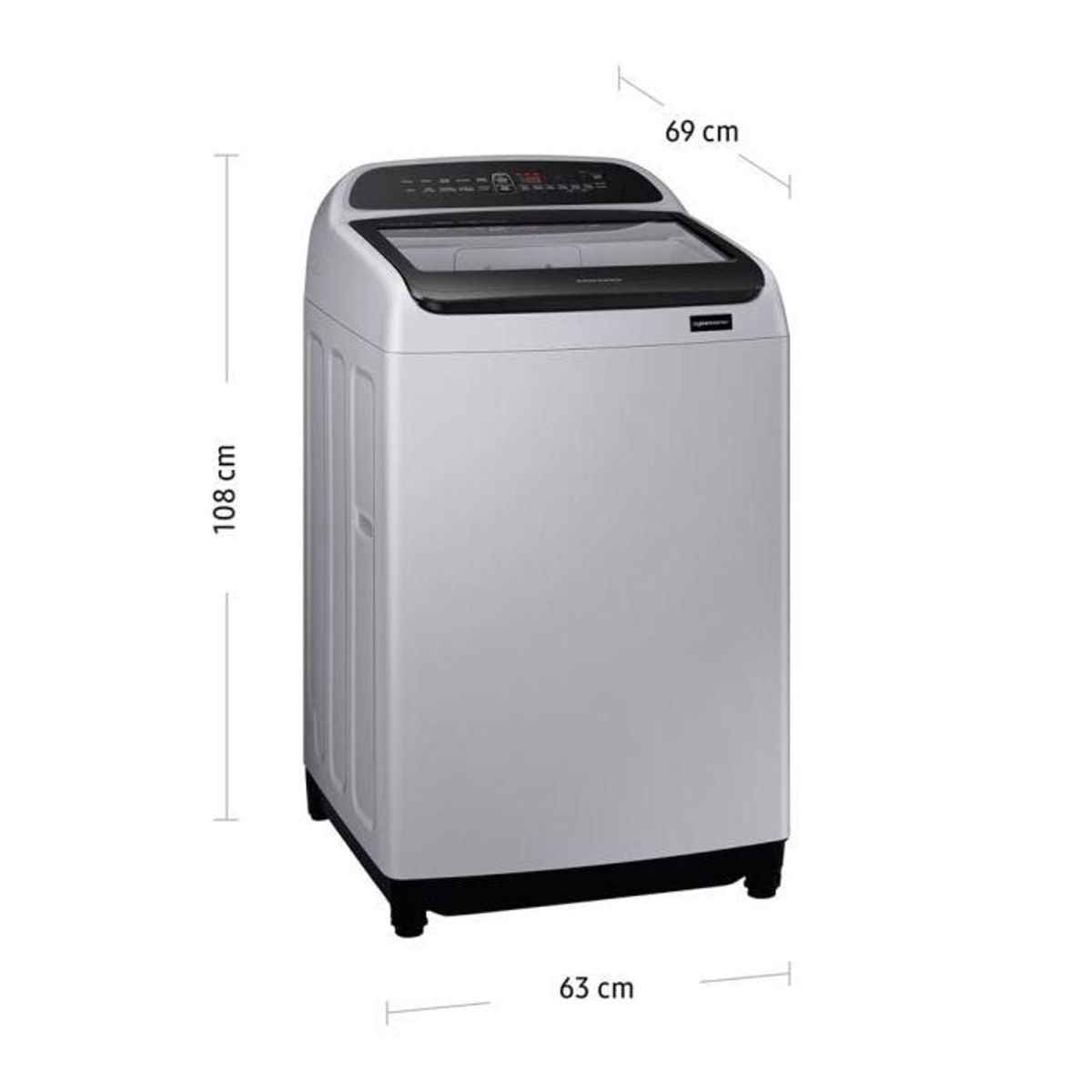 SAMSUNG - Lavadora Automatica Samsung WA17T6260BY/PE 17K Gris