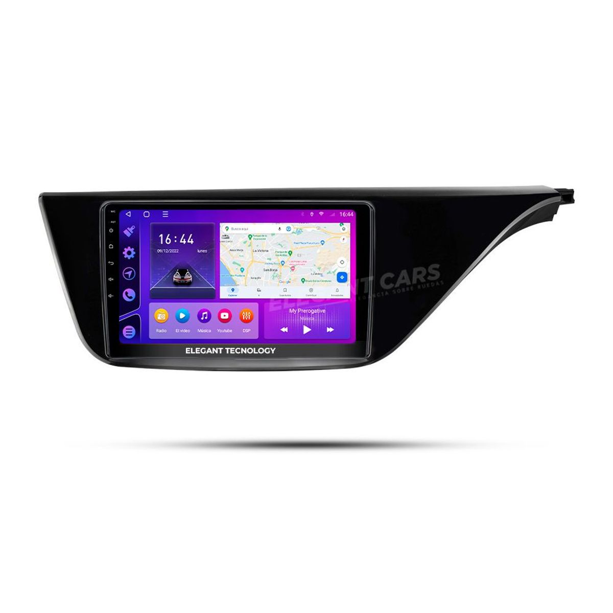 GENERICO - Autoradio Android Elegant Tecnology Ford Territory 2019 4-64Gb 4+64GB 8 Nucleos +Chip