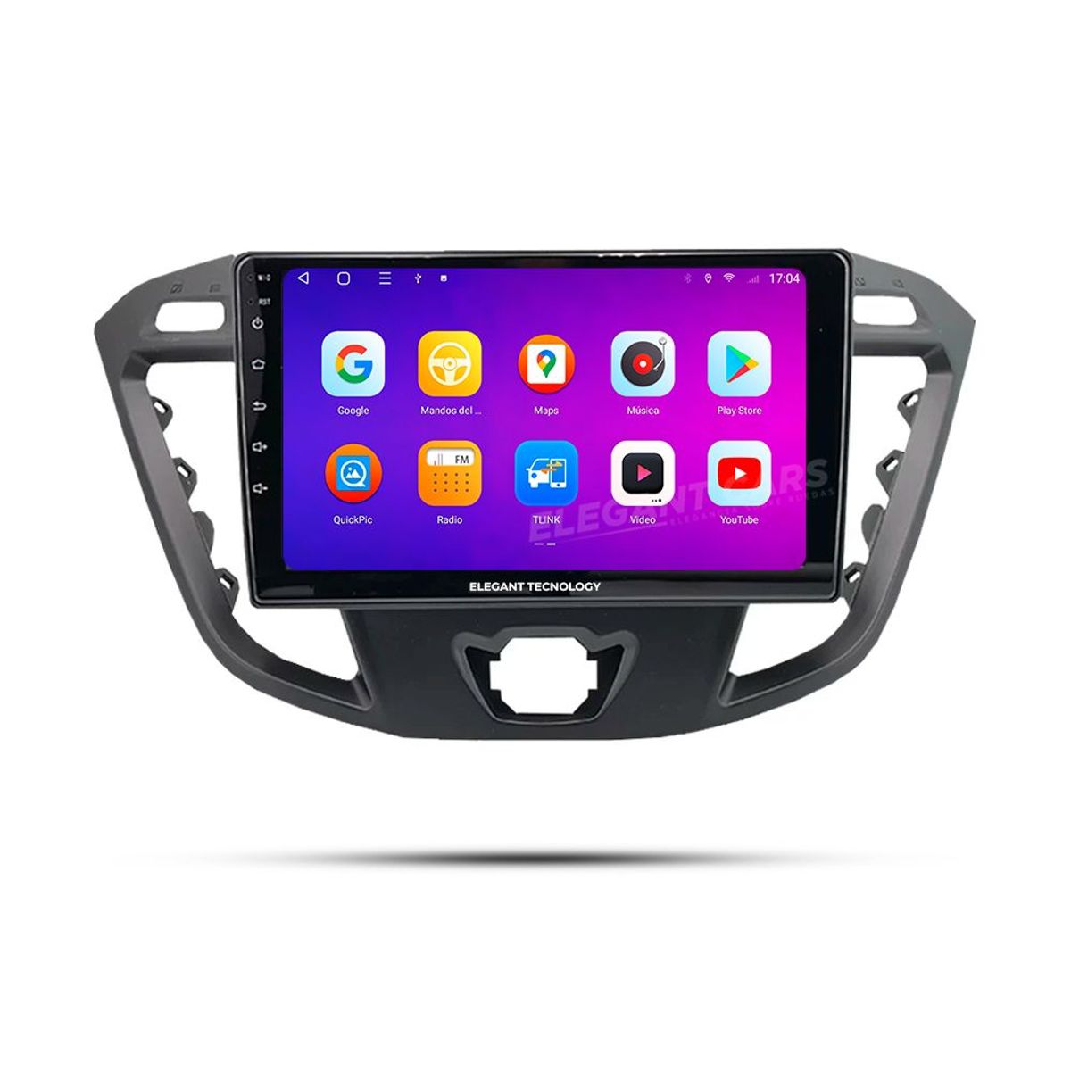 GENERICO - Autoradio Android Elegant Tecnology Ford Transit Tourneo 2013-2017 4-64Gb 4+64GB 8 Nucleos +Chip