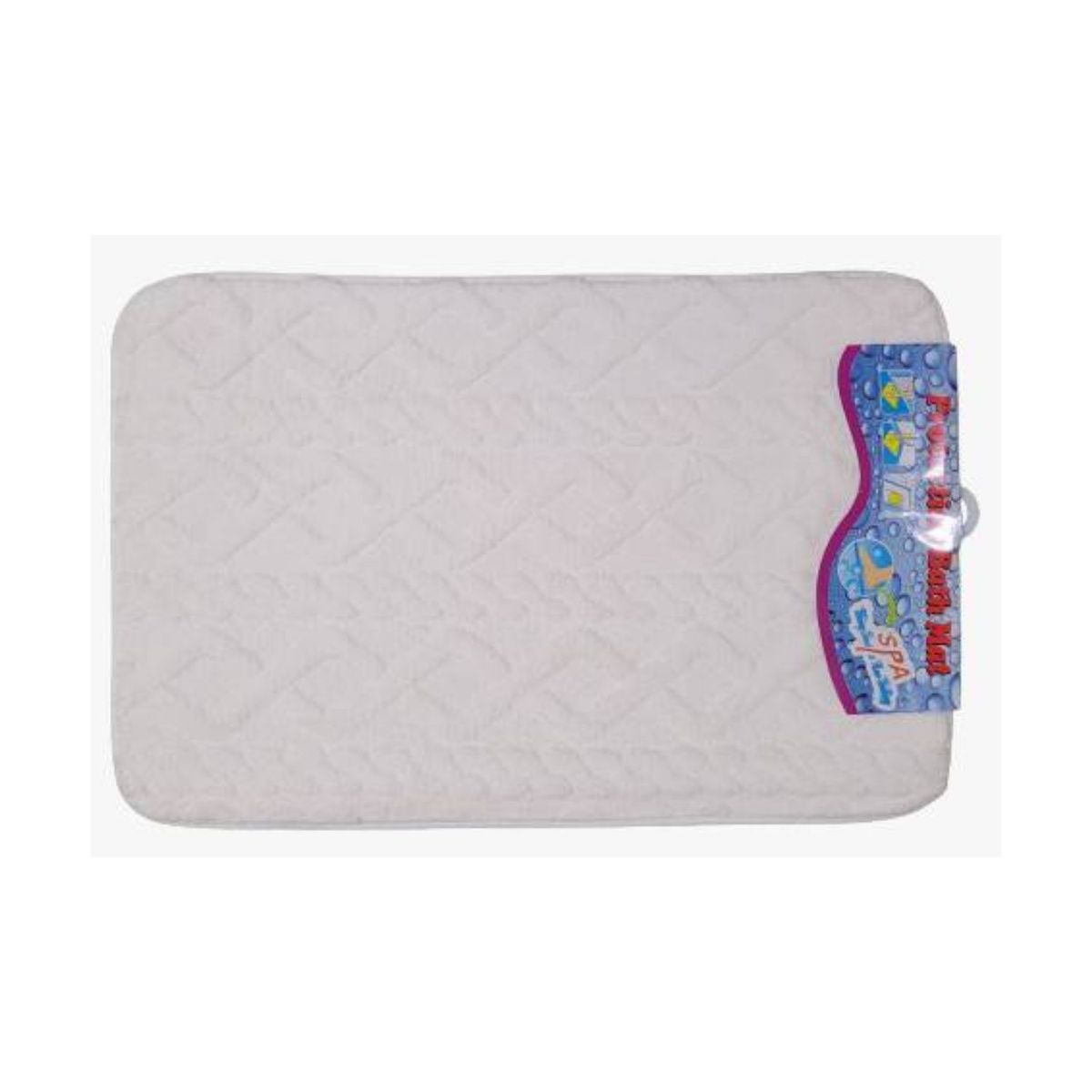 GENERICO - Alfombra Rectangular para Piso Blanco