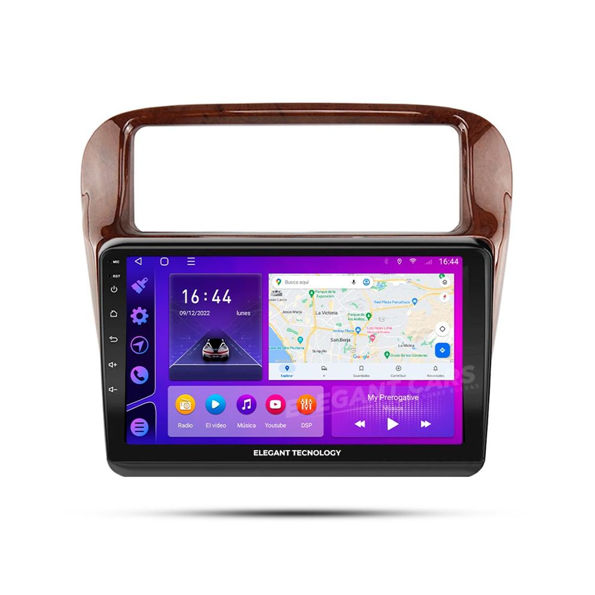 GENERICO - Autoradio Android Elegant Tecnology Honda Odyssey 1996-1998 4-64Gb 4+64GB 8 Nucleos +Chip