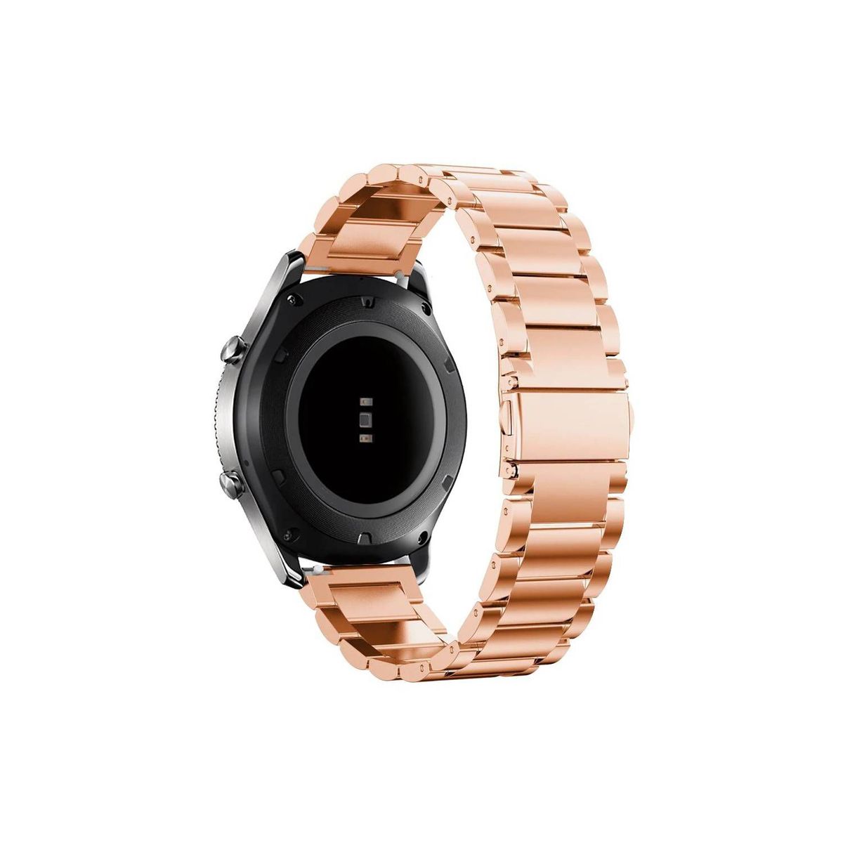 GENERICO - Correas Eslabones para Smartwatch Huawei- Rosado -22mm