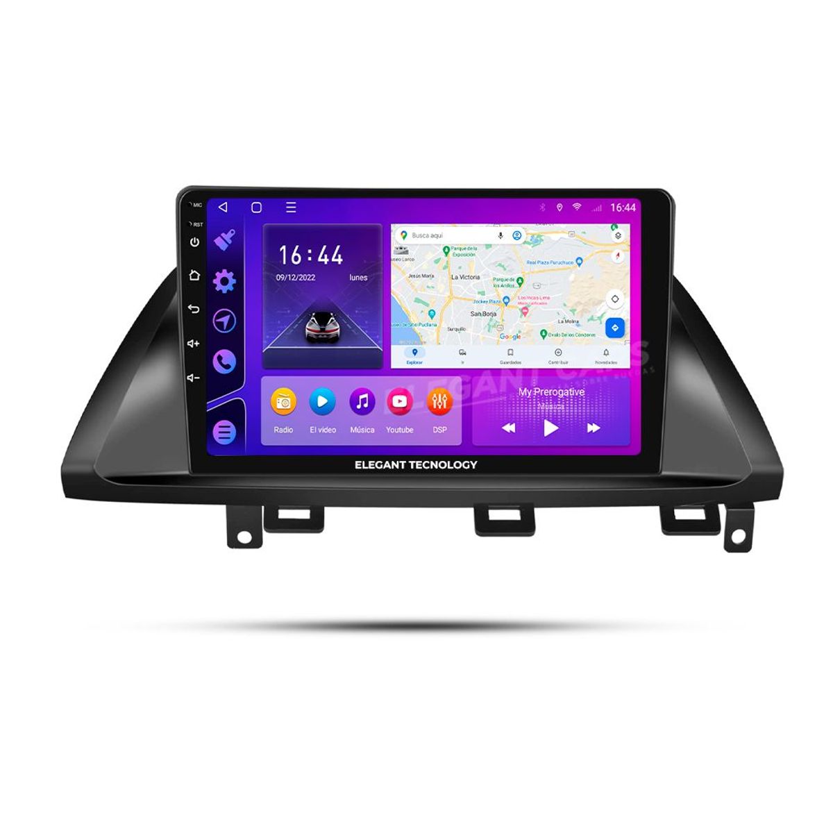 GENERICO - Autoradio Android Elegant Tecnology Honda Odyssey 2005-2010 4-64Gb 4+64GB 8 Nucleos +Chip