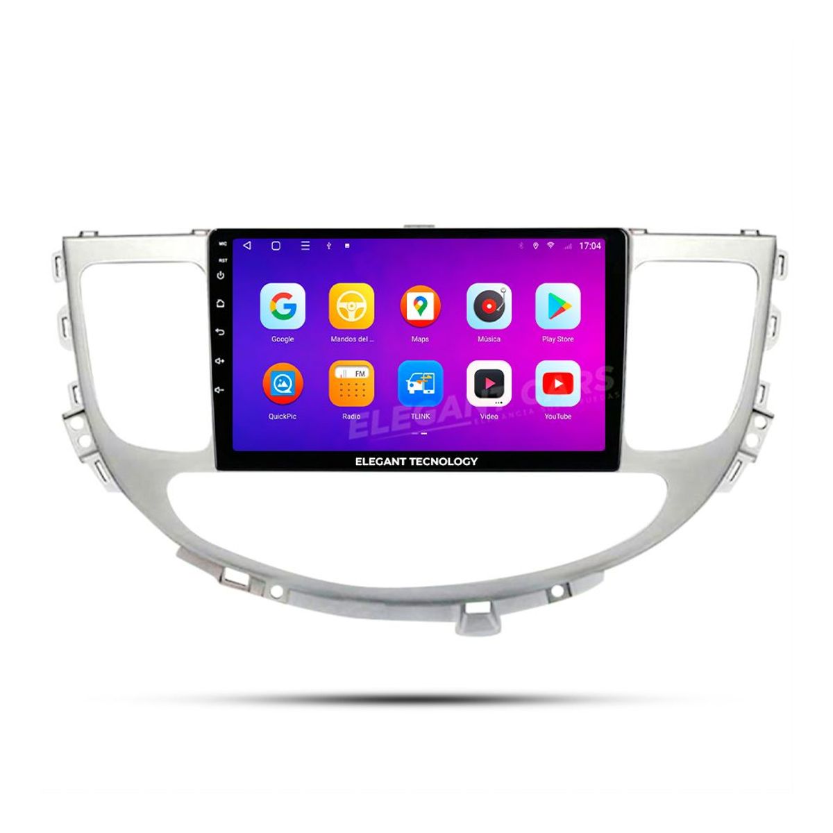 GENERICO - Autoradio Android Elegant Tecnology Hyundai Genesis 2008-2013 4-64Gb 4+64GB 8 Nucleos +Chip