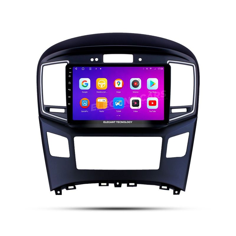 GENERICO - Autoradio Android Elegant Tecnology Hyundai H1 Starex 2015-2019 4-64Gb 4+64GB 8 Nucleos +Chip